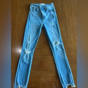High Rise Super Skinny Ankle jeans from Abercrombie & Fitch